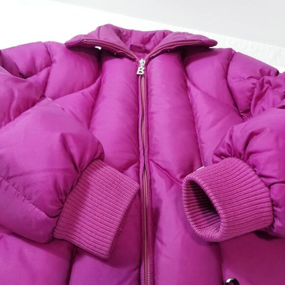 Bogner Fuchsia Goose Down Puffer Ski Winter Jacket - Picture 6 of 16